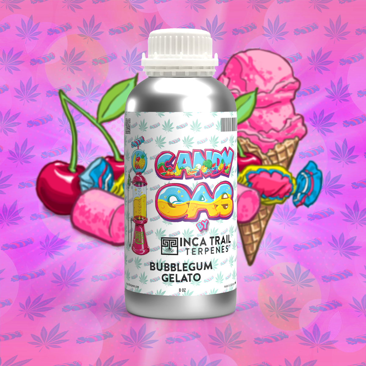 Bubblegum Gelato - Candy Gas – Inca Trail Terpenes