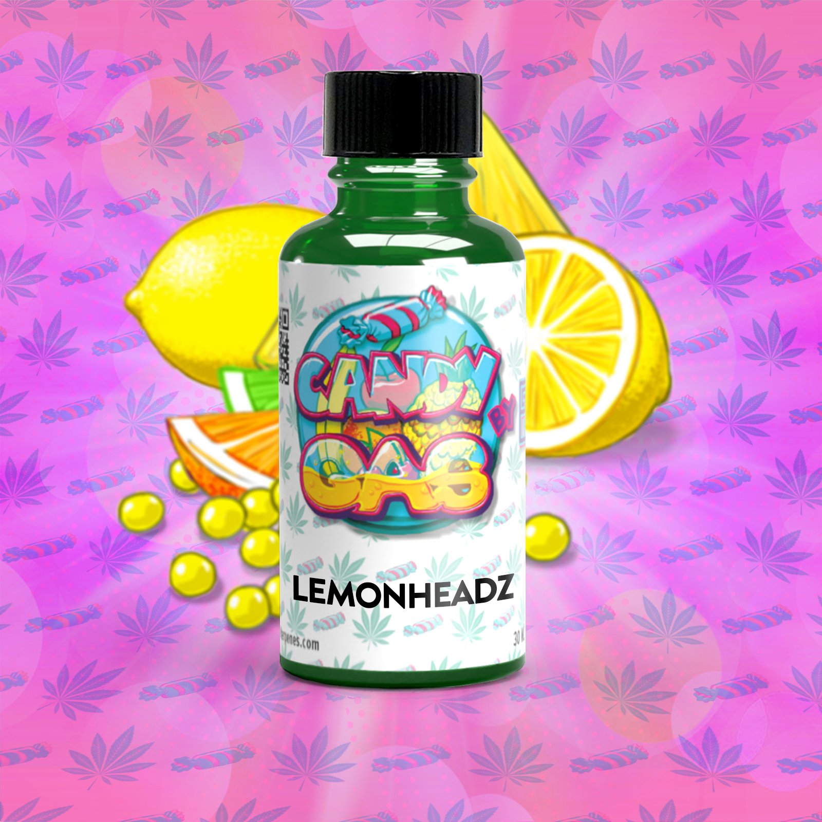 Lemonheadz - Candy Gas 4 oz Lemonheadz - Candy Gas 4 oz